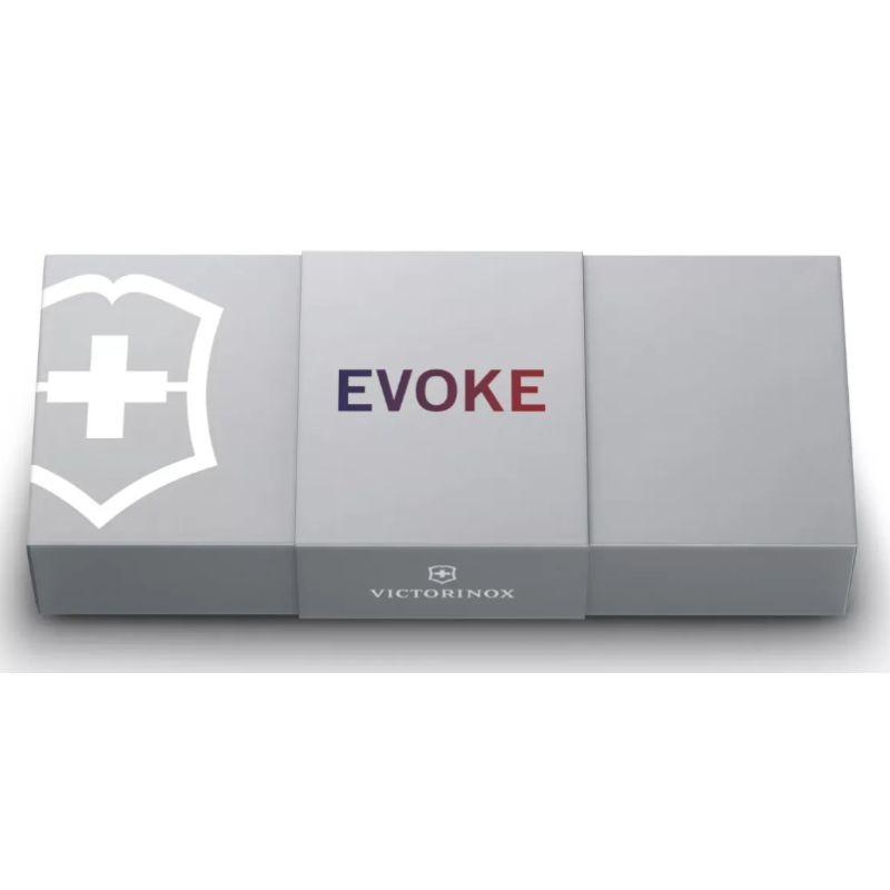 Couteau de poche Victorinox "Evoke Alox" - Rouge ou Bleu/Rouge