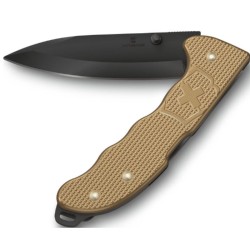 Couteau de poche Victorinox "Evoke BS Alox" - Noir ou Beige