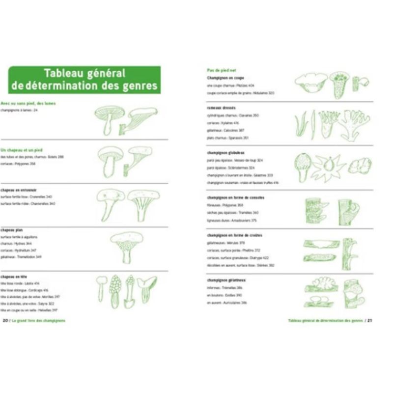 Le Grand livre des champignons - Edition 2025