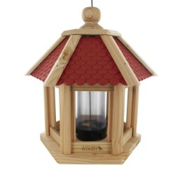 Mangeoire "Gazebo Junior" - Eco Ressource (Toit vert) Mangeoire "Gazebo Junior" - Eco Ressource (Toit vert)