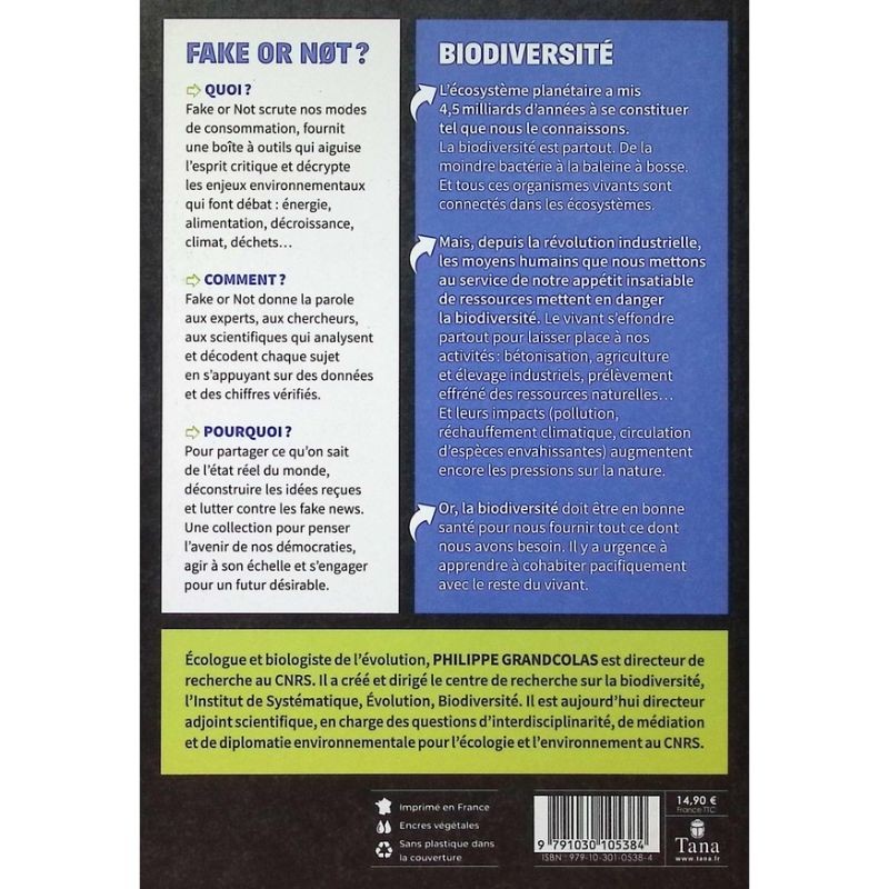 Fake or not - Biodiversité