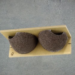 Nichoir pour hirondelles de fenêtre "Santa Cruz" - Double - Bois/Béton de bois Nichoir pour hirondelles de fenêtre "Santa Cruz" - Double - Bois/Béton de bois