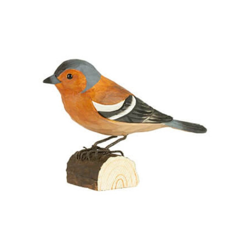 DecoBird Pinson des Arbres - Statuette en bois