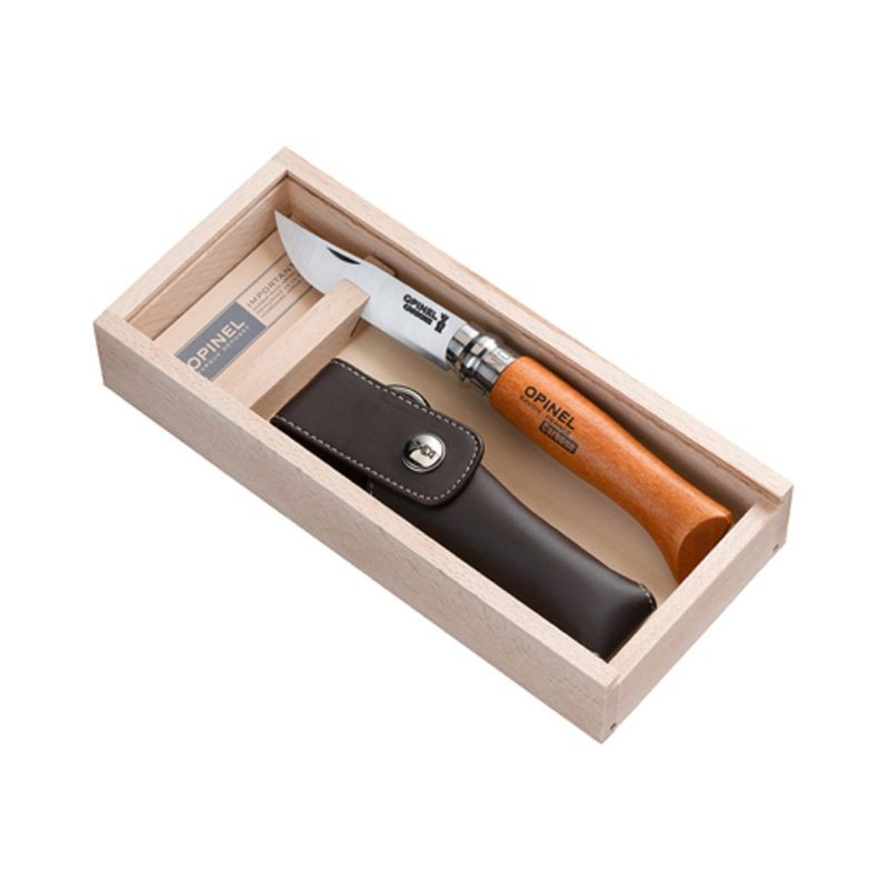 Couteau de poche Opinel N°08 - Carbone