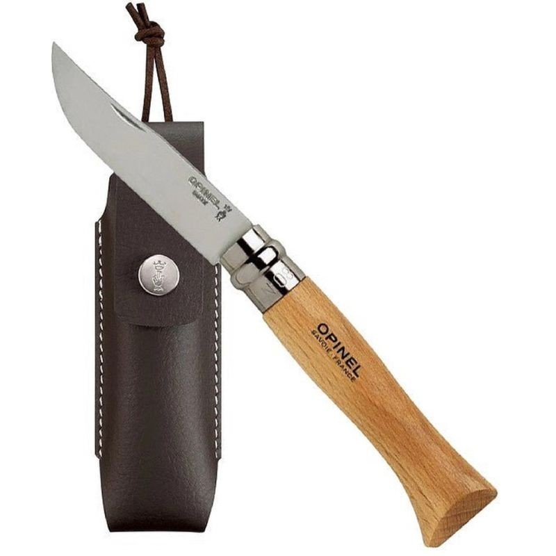 Couteau de poche Opinel "Classic" - Acier inoxydable/Bois