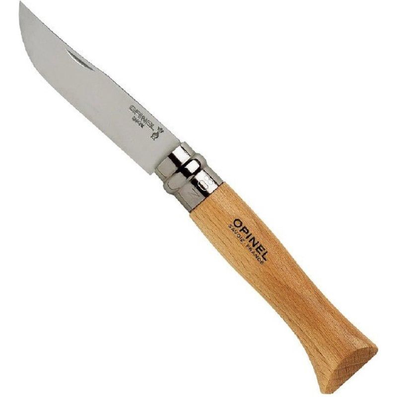 Couteau de poche Opinel "Classic" - Acier inoxydable/Bois