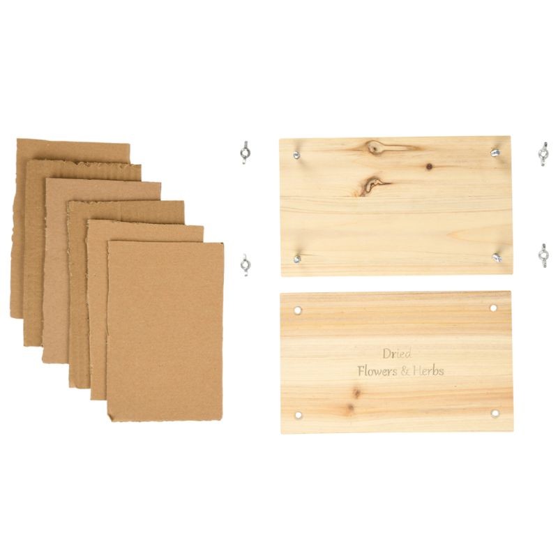 Presse à fleurs et herbes - Avec vis