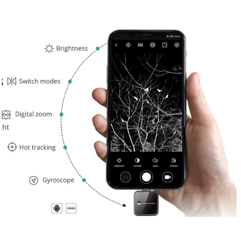 Hikmicro - Explorer E20 Plus - Monoculaire d'imagerie thermique Hikmicro - Explorer E20 Plus - Monoculaire d'imagerie thermique