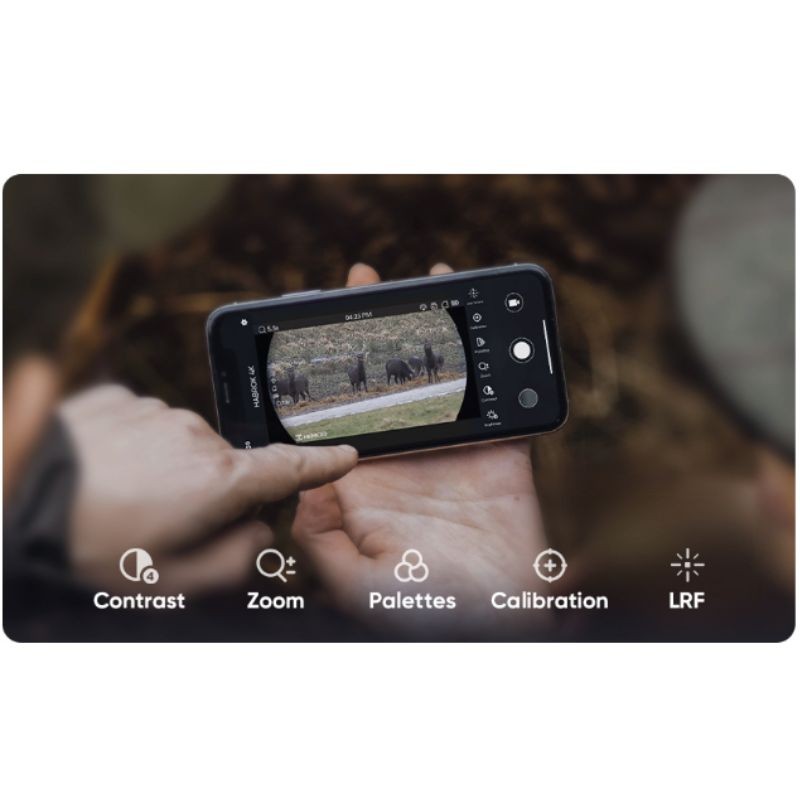 Hikmicro - Habrok 4K HE 25 LN - Jumelles numérique thermique Hikmicro - Habrok 4K HE 25 LN - Jumelles numérique thermique