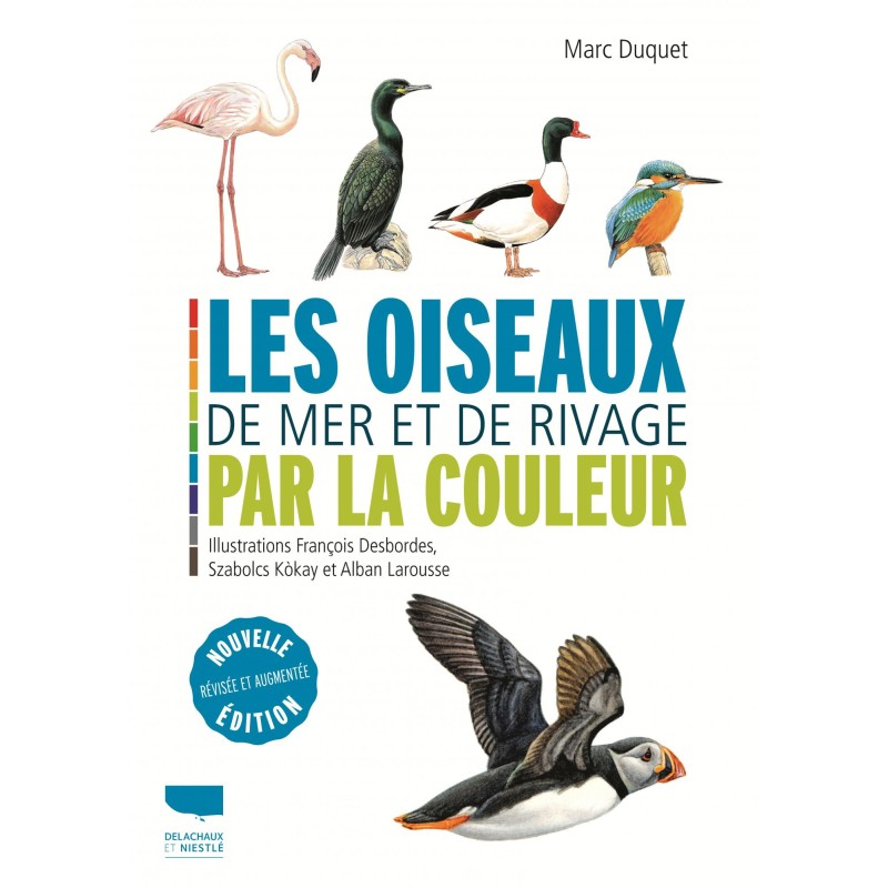 Les oiseaux de mer et de rivage par la couleur