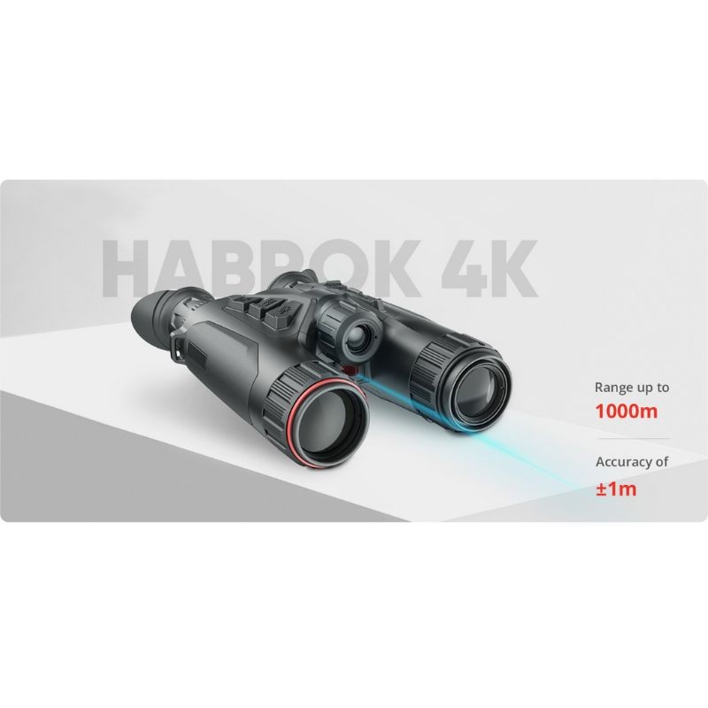 Hikmicro - Habrok 4K HE 25 L - Jumelles numériques thermiques Hikmicro - Habrok 4K HE 25 L - Jumelles numériques thermiques