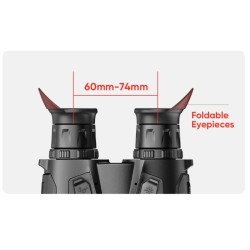 Hikmicro - Habrok 4K HE 25 L - Jumelles numériques thermiques Hikmicro - Habrok 4K HE 25 L - Jumelles numériques thermiques