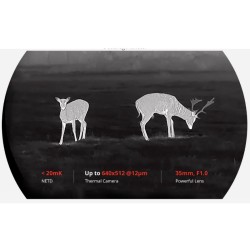 Hikmicro - Habrok HQ 35 L - Jumelles numériques thermiques Hikmicro - Habrok HQ 35 L - Jumelles numériques thermiques