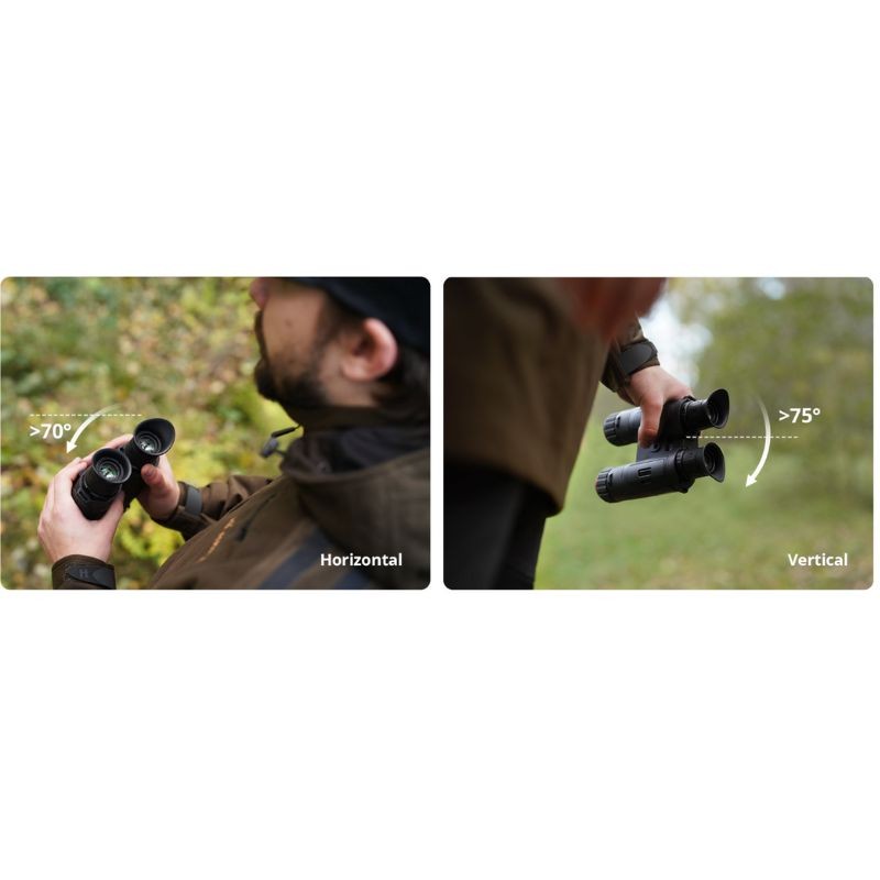 Hikmicro - Habrok 4K HQ 35 L - Jumelles thermiques numériques