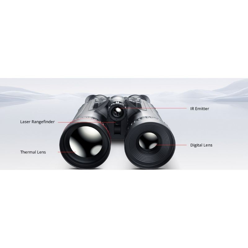 Hikmicro - Habrok Pro HX 60 LN - Jumelles numériques thermiques Hikmicro - Habrok Pro HX 60 LN - Jumelles numériques thermiques