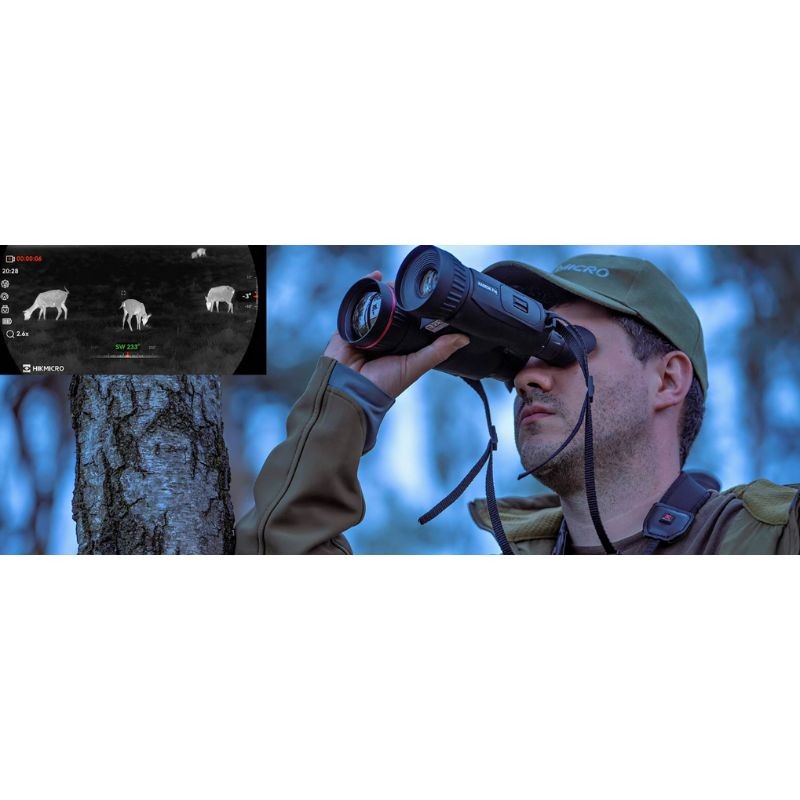 Hikmicro - Habrok Pro HQ 50 LN - Jumelles numériques thermiques