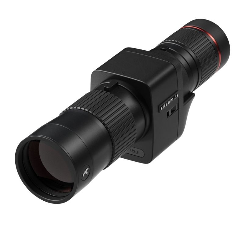 Kite APC APC 60 ED Stabilized + 17-35x WA - Lunette d'observation portative au monde avec stabilisation d'image