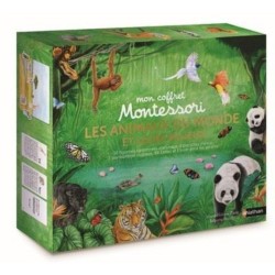 Mon coffret Montessori - Les animaux du monde et leurs milieux