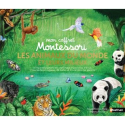 Mon coffret Montessori - Les animaux du monde et leurs milieux