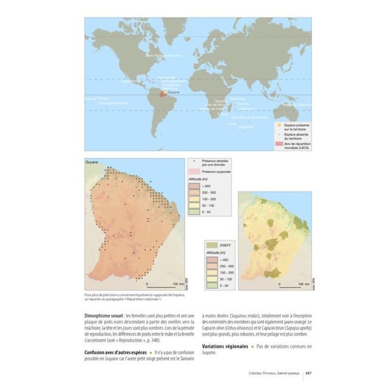 Atlas des mammifères sauvages de France - Vol. 3 : Carnivores et Primates Atlas des mammifères sauvages de France - Vol. 3 : Carnivores et Primates