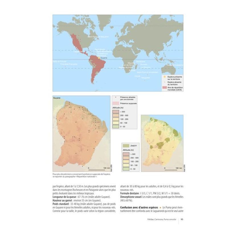 Atlas des mammifères sauvages de France - Vol. 3 : Carnivores et Primates Atlas des mammifères sauvages de France - Vol. 3 : Carnivores et Primates