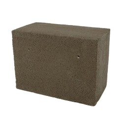 Nichoir à moineaux à encastrer IB MU 08 - Double - Béton de bois