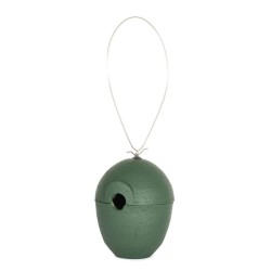 Nichoir Malaga 32mm - Béton de bois - Vert ou Noir