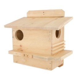 Abri à écureuils - Bois