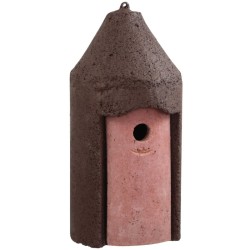 Nichoir 26 mm en béton de bois - Toit conique - Schwegler (2M FG - 114/6)