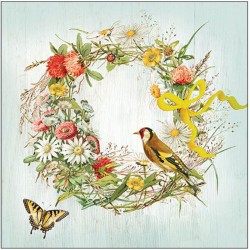 Serviettes "Couronne avec ruban"- Table