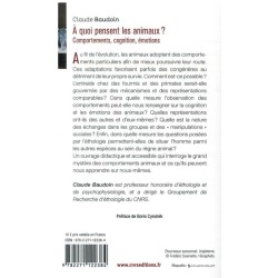À quoi pensent les animaux ? Comportements, cognition, émotions