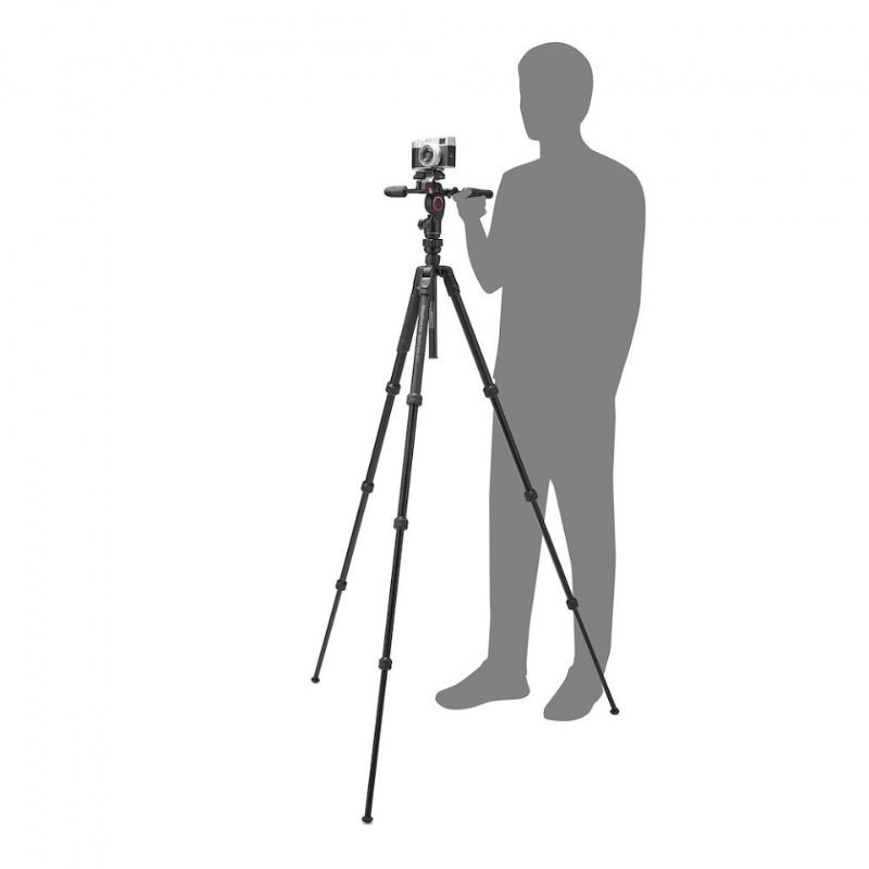 Manfrotto Befree GT PRO 3-Way alu tripod kit - Trépied + rotule