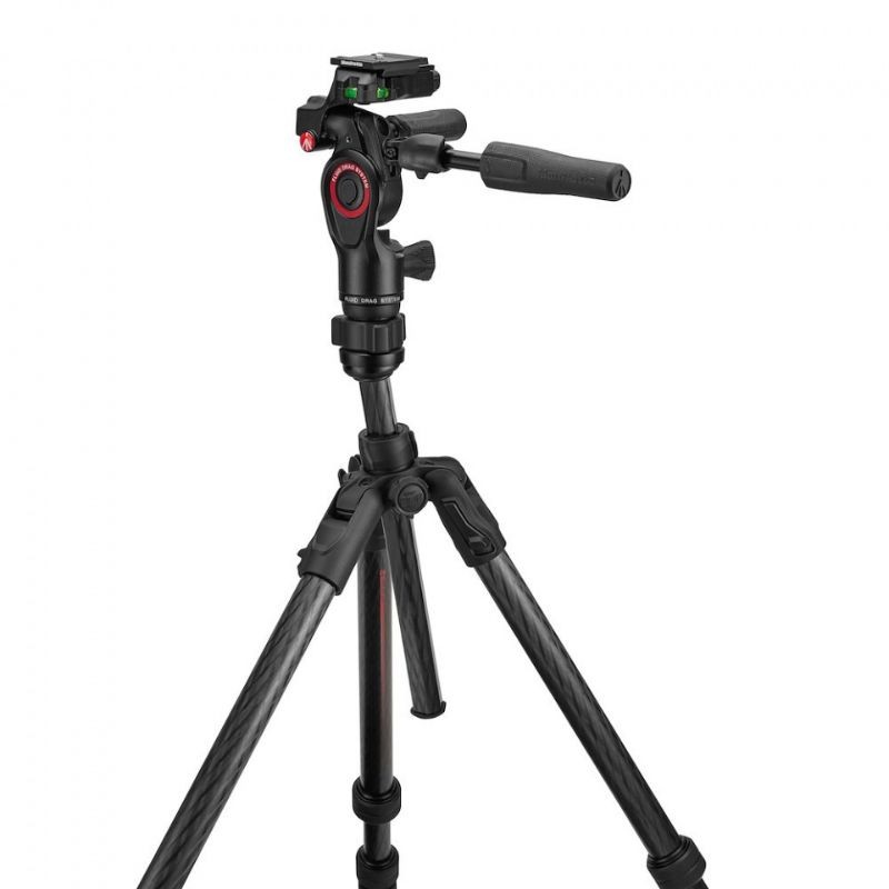 Manfrotto Befree GT PRO 3-Way carbon tripod kit - Trépied + rotule