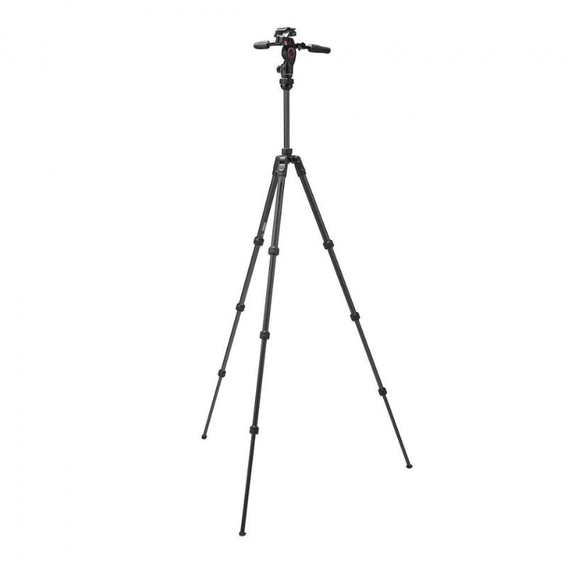 Manfrotto Befree GT PRO 3-Way carbon tripod kit - Trépied + rotule
