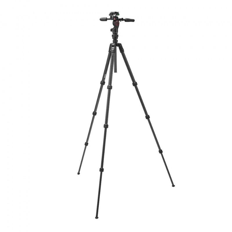 Manfrotto Befree GT PRO 3-Way carbon tripod kit - Trépied + rotule