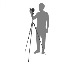 Manfrotto Befree Advanced AS twistlock carbon tripod - Trépied + rotule Manfrotto Befree Advanced AS twistlock carbon tripod - Trépied + rotule