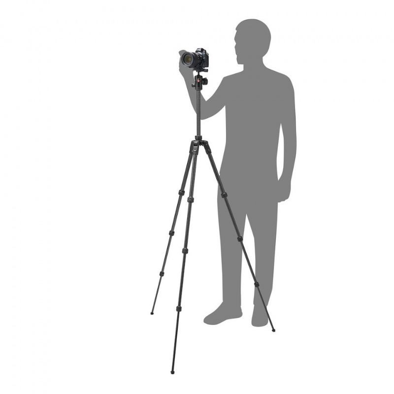 Manfrotto Befree Advanced AS twistlock carbon tripod - Trépied + rotule Manfrotto Befree Advanced AS twistlock carbon tripod - Trépied + rotule