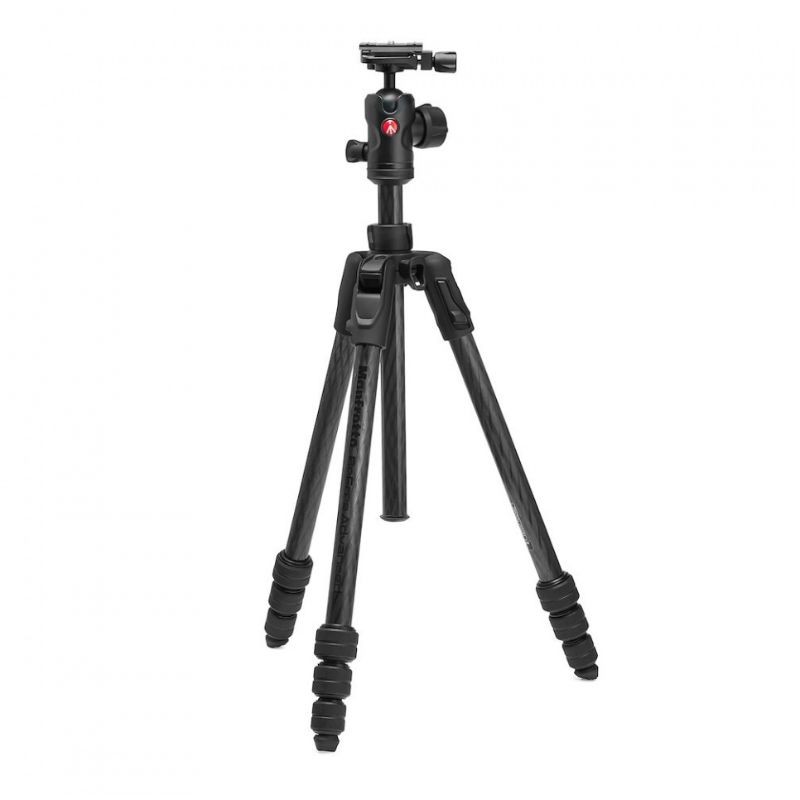 Manfrotto Befree Advanced AS twistlock carbon tripod - Trépied + rotule