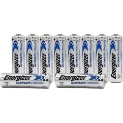 Piles Energizer AA Ultimate Lithium L91 - Lot de 10