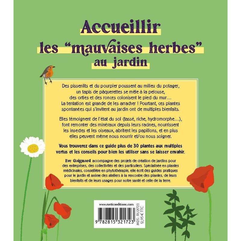 Accueillir les mauvaises herbes au jardin Accueillir les mauvaises herbes au jardin