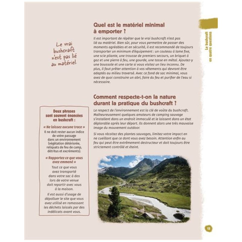 Grand guide du bushcraft - Techniques et ressources pour apprivoiser la nature et s'y reconnecter Grand guide du bushcraft - Techniques et ressources pour apprivoiser la nature et s'y reconnecter