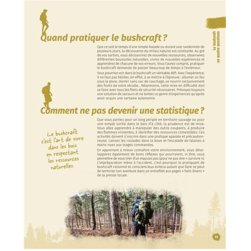 Grand guide du bushcraft - Techniques et ressources pour apprivoiser la nature et s'y reconnecter Grand guide du bushcraft - Techniques et ressources pour apprivoiser la nature et s'y reconnecter