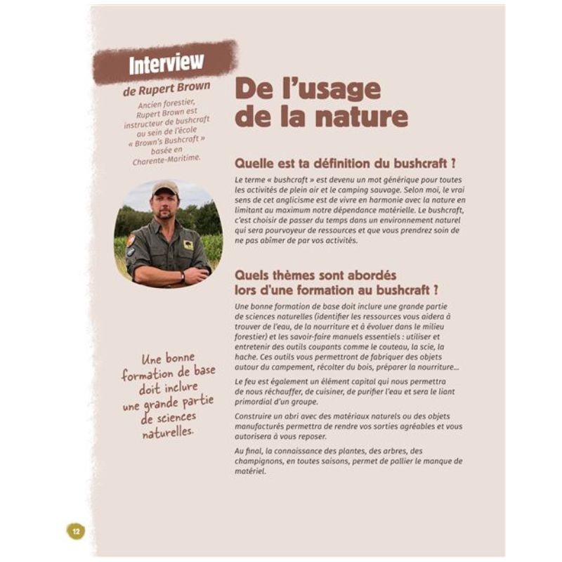 Grand guide du bushcraft - Techniques et ressources pour apprivoiser la nature et s'y reconnecter Grand guide du bushcraft - Techniques et ressources pour apprivoiser la nature et s'y reconnecter