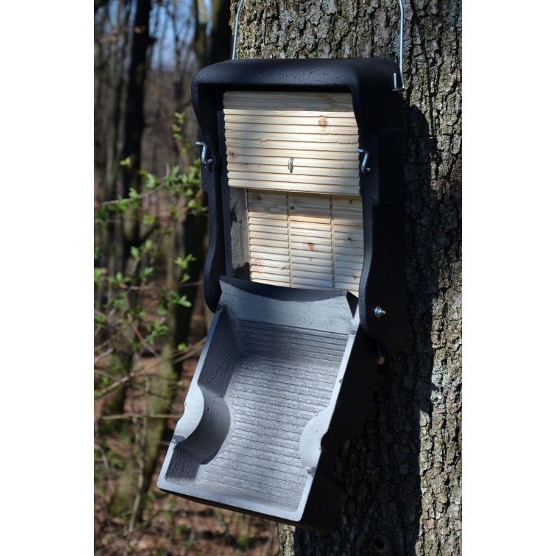 Gîte à chauves-souris sans trappe d'inspection - Béton de bois - Schwegler (3FF - 239/6) Gîte à chauves-souris sans trappe d'inspection - Béton de bois - Schwegler (3FF - 239/6)