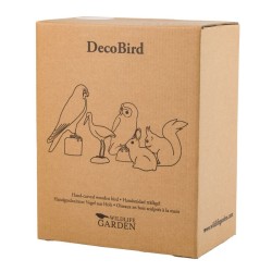 DecoBird Hibou Moyen-duc - Statuette en bois DecoBird Hibou Moyen-duc - Statuette en bois