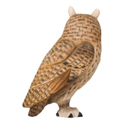 DecoBird Hibou Moyen-duc - Statuette en bois DecoBird Hibou Moyen-duc - Statuette en bois