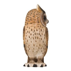DecoBird Hibou Moyen-duc - Statuette en bois DecoBird Hibou Moyen-duc - Statuette en bois