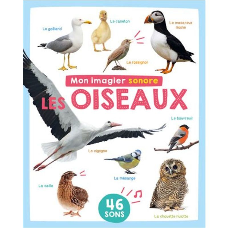 Les oiseaux - Mon imagier sonore