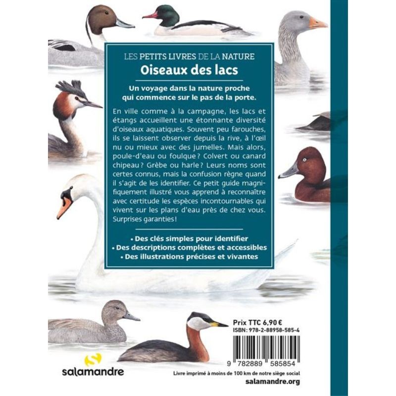 Oiseaux des lacs - Les petits livres de la nature Oiseaux des lacs - Les petits livres de la nature