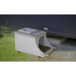 Nichoir pour Faucon pèlerin et fixation murale - Schwegler (305/8 et 308/9)